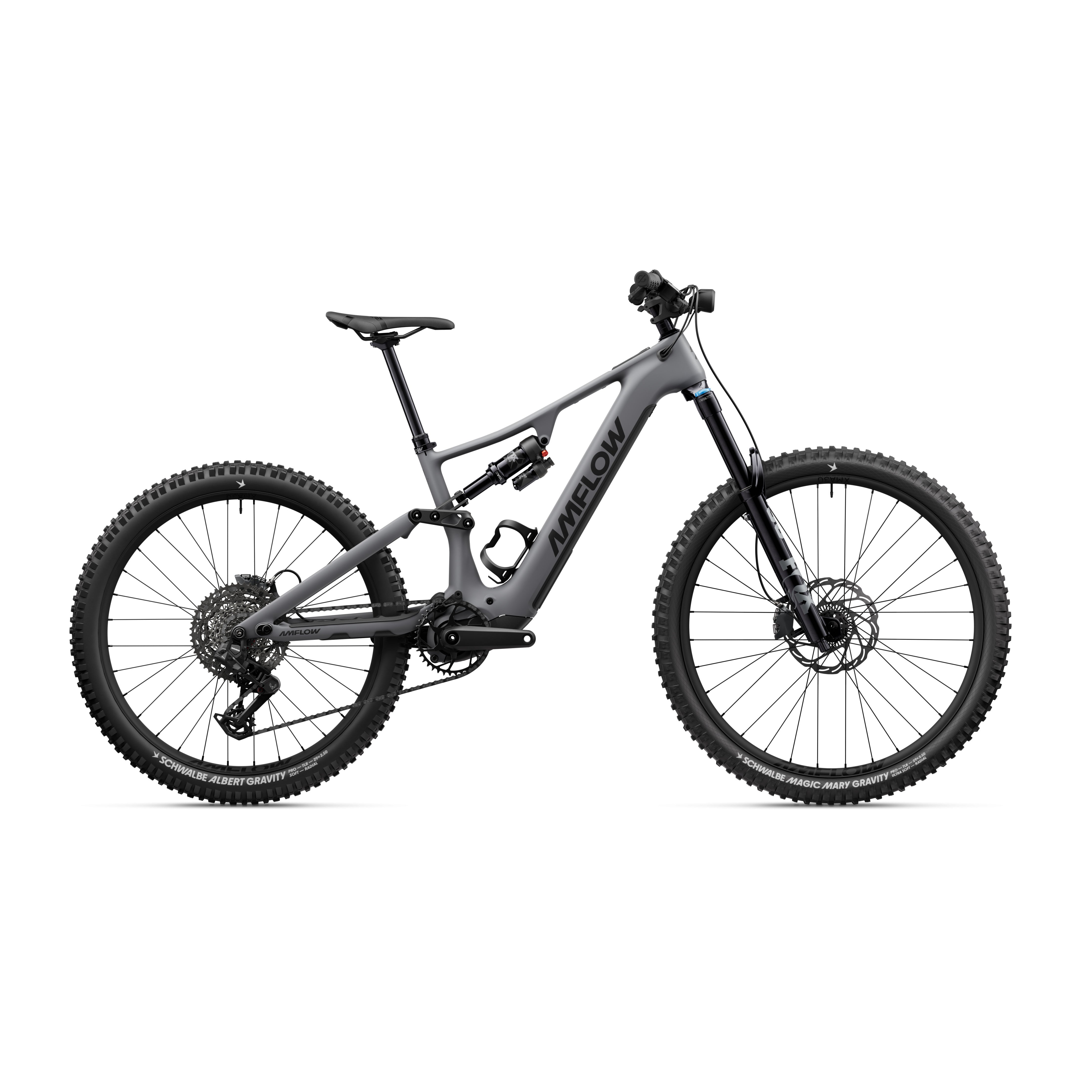 Amflow PR Carbon Pro EU 800Wh Battery Mullet Gris Basalto
