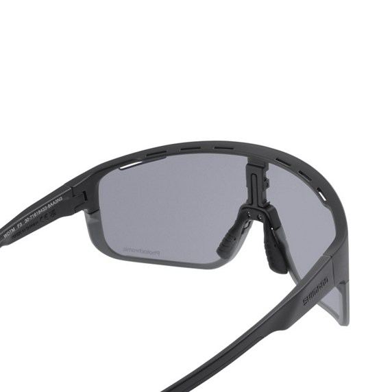 Gafas Sol Shimano CE-PLSR3 Pulsar Fotocromáticas Gris Negro Mate #4