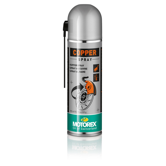 Lubricante Antiagarrotamiento Cobre Motorex Aerosol 300ml Gris
