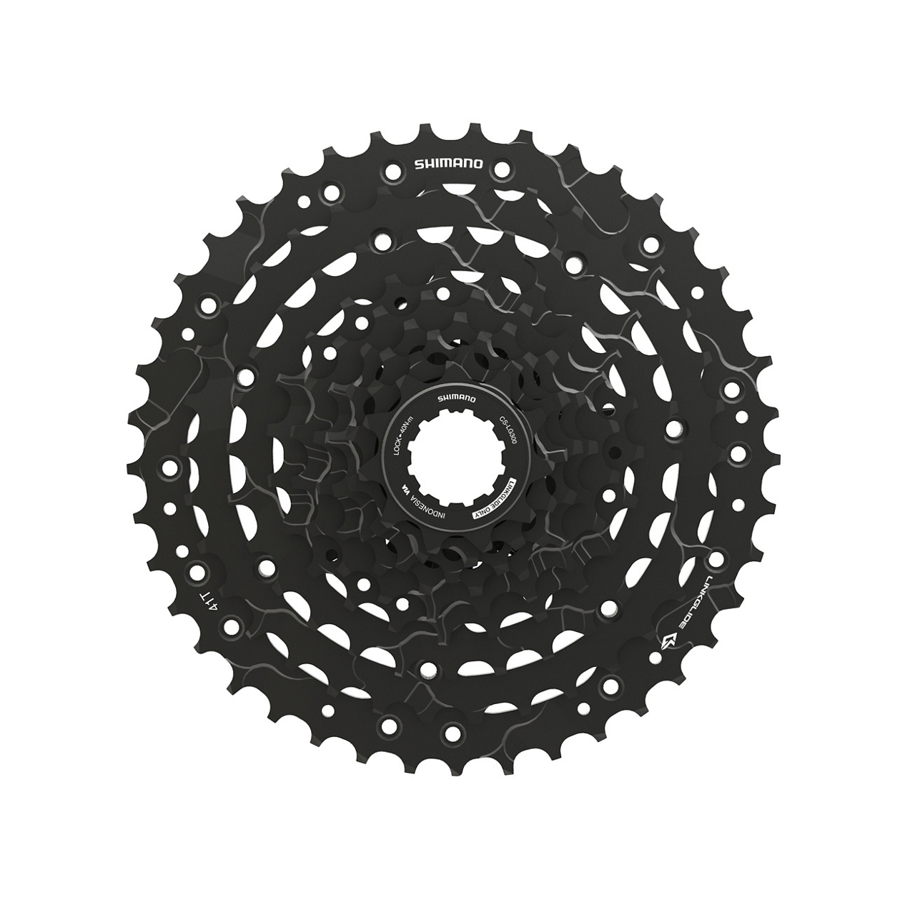 Cassete Shimano CS-LG300-9 9v 11-41D Negro