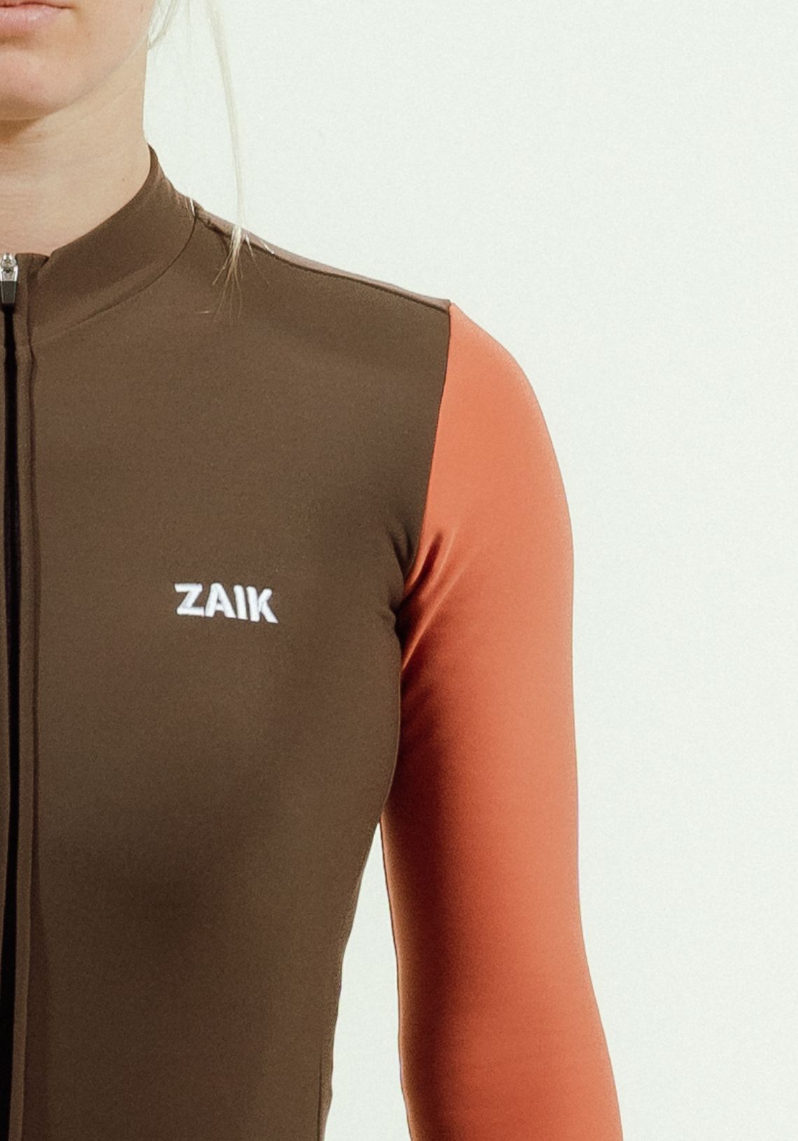 Zaik Maillot Manga Larga Essence Unisex Terracota #2