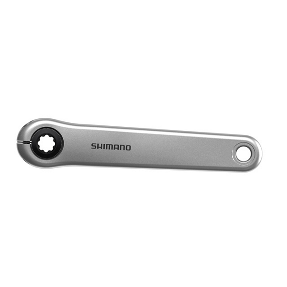Biela Izquierda Shimano FC-EN500 24mm Estrecho Plata