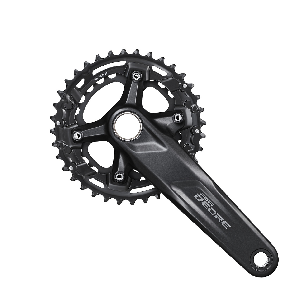 Juego Bielas/Plato Shimano Deore FC-M4100-2 10v Negro
