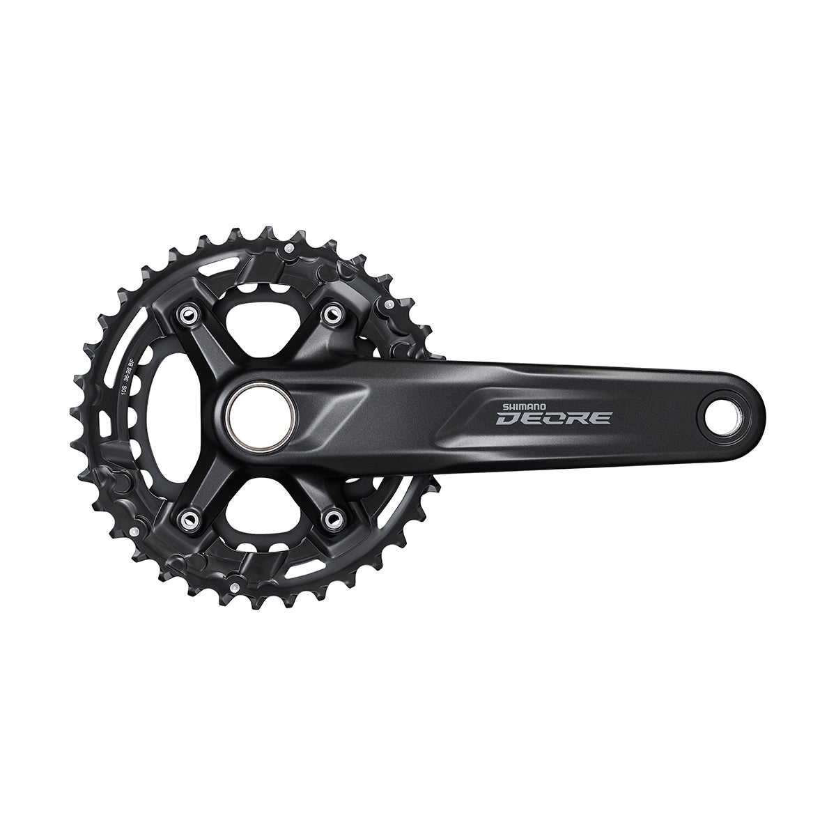 Juego Bielas/Platos Shimano Deore FC-M4100-B2 36/26d 10v Sin Cazoletas Negro