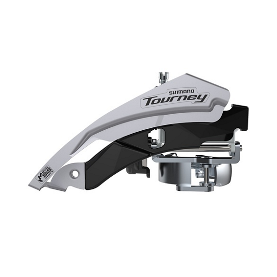 Desviador Delantero Shimano FD-TY600 Triple 34.9mm CB TS DP 66/69 Gris