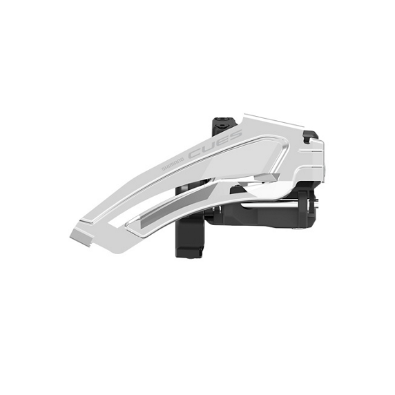 Desviador Delantero Shimano CUES P-FD-U6010-L Doble Top Swing Tipo Banda L 34.9mm 10/11v Gris