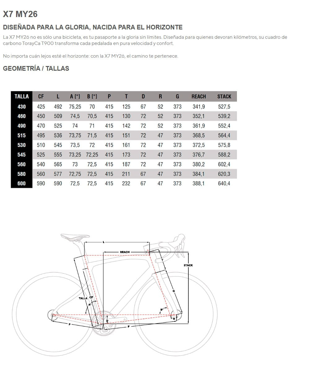 Pinarello X7 Ultegra Di2 2x12v Fulcrum Racing 800 2026 E340 Xpeed Red #5