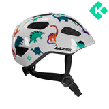 Helmet Lazer Pnut 2.0 KC CE-CPSC Kids Dinosaurs