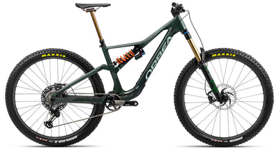 Orbea Rallon M-Ltd Forest Green Carbon View Matt-Gloss/Blue Stone Gloss