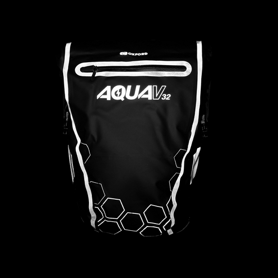 Alforja Oxford Aqua V QR Doble 16Lx2 Negro #3