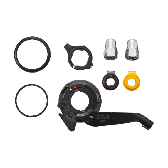 Componentes Buje Interno Shimano Nexus SM-C7000-5 5R/5L CJ-C7000-5 Negro/Gris