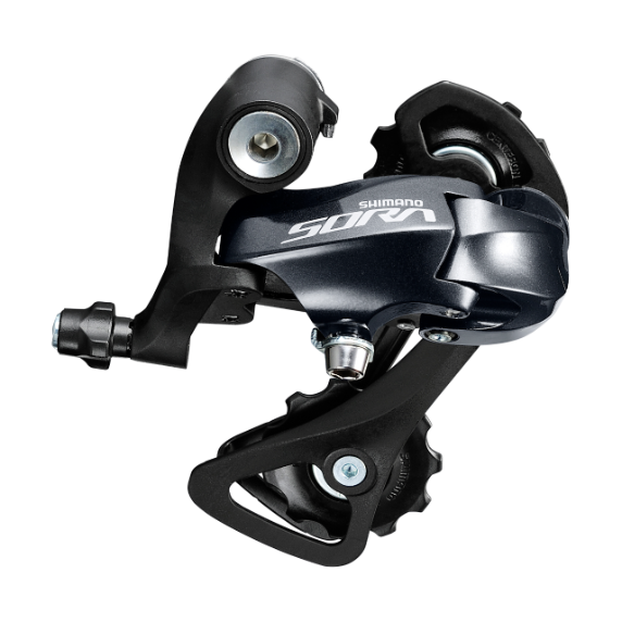Desviador Trasero Shimano Sora RD-R3000 SS 9v Negro/Gris #2