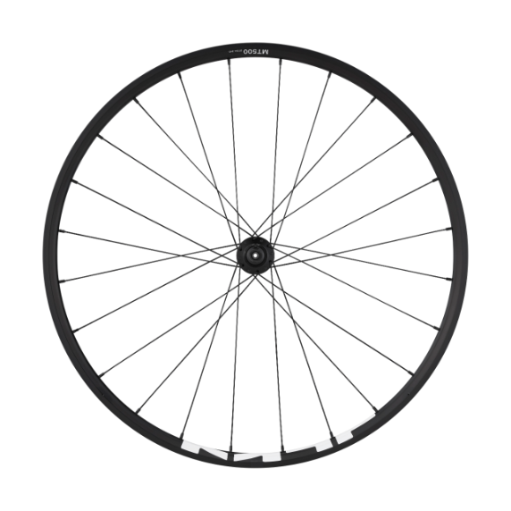 Rueda Delantera Shimano WH-MT500-CL-F-275 Freno Disco Center Lock Negro