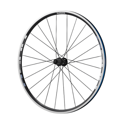 Rueda Delantera/Trasera Shimano WHR501FR 8/9/10v Freno Llanta Negro #2