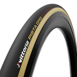 Vittoria Pista Oro Faltreifen TLR G2 Creme/Schwarz