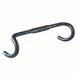 Rennrad Lenker PRO LT Ergo Aluminium 31.8mm Schwarz