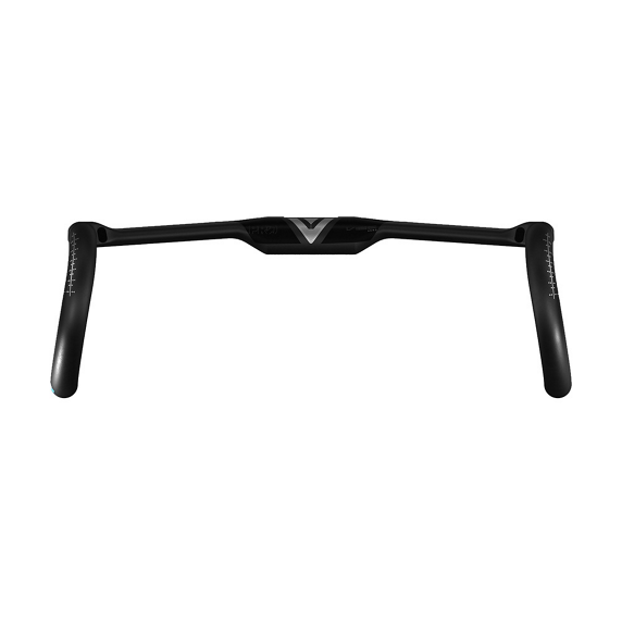 Manillar Carretera PRO Vibe Aero Carbon 31.8mm Negro #2