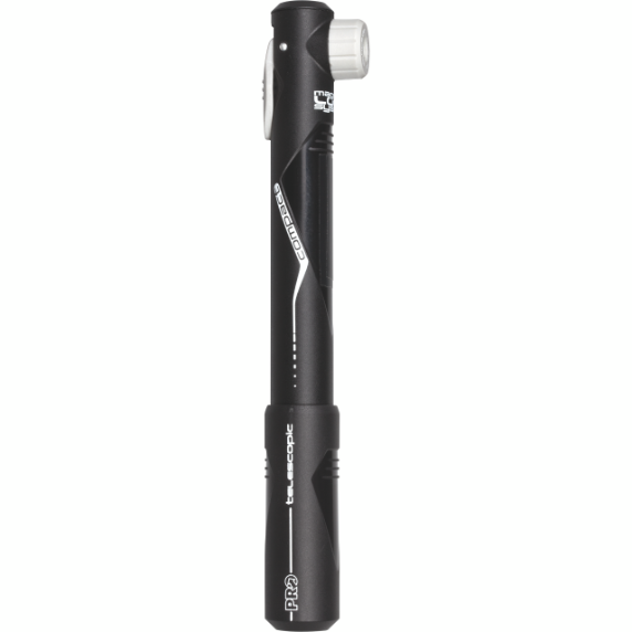 Minibomba PRO Compact Telescópica Negro Cierre Magnético Negro