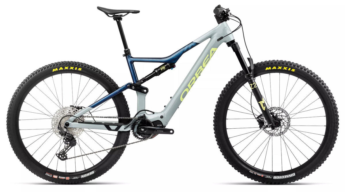 Orbea Rise H30 Horquilla FOX 36 Float AWL HD 2024 Iceberg Grey/Moondust Blue Gloss