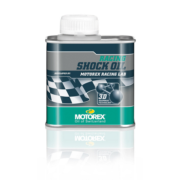 Aceite Amortiguadores Motorex Racing Shock Lata 250ml Verde