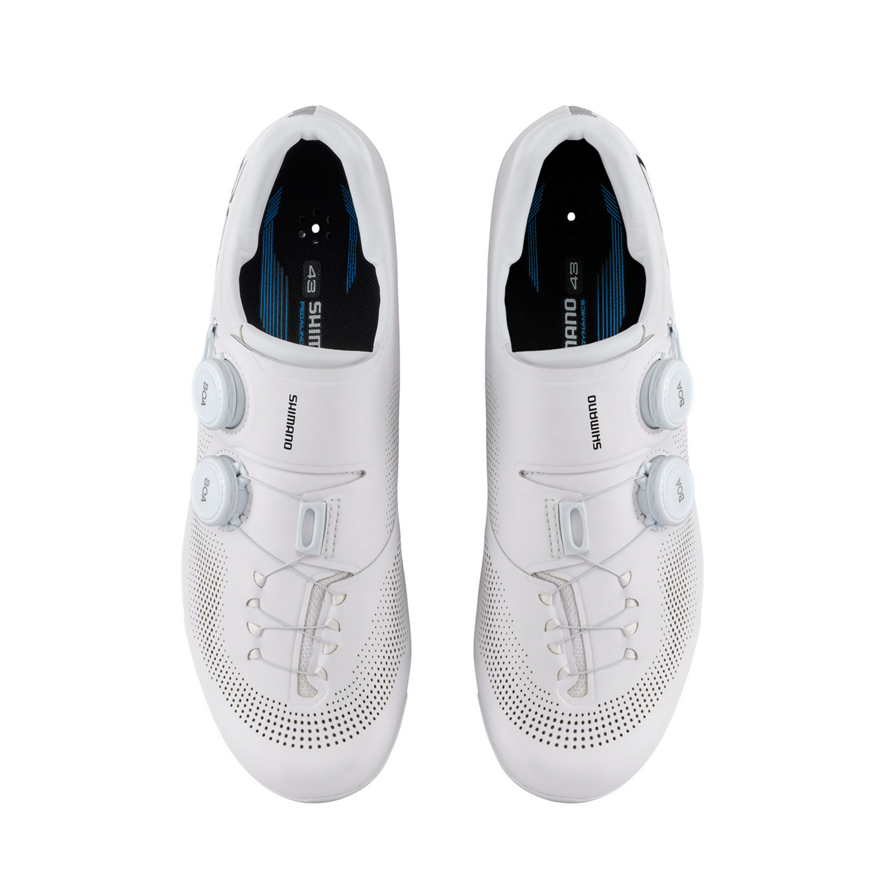 Zapatillas Carretera Shimano S-Phyre SH-RC703 Unisex Blanco #2