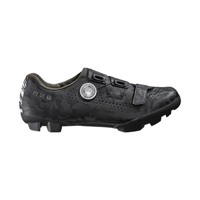 Shimano Zapatillas Gravel SH-RX600 Unisex Ancha Negro