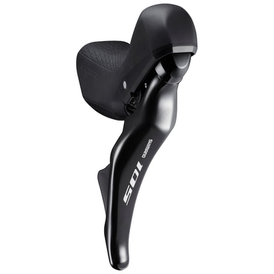 Kit Freno Disco Hidráulico Shimano 105 BR-R7025/ST-R7070 SL Interno Trasero/Derecho Resina Aletas Sin Adaptador Latiguillo 1700mm Negro