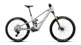 Elektriske Cykler Orbea Wild LT M10 Mullet 2027 Smooth Silver Matt/Escape Green C. View Gloss