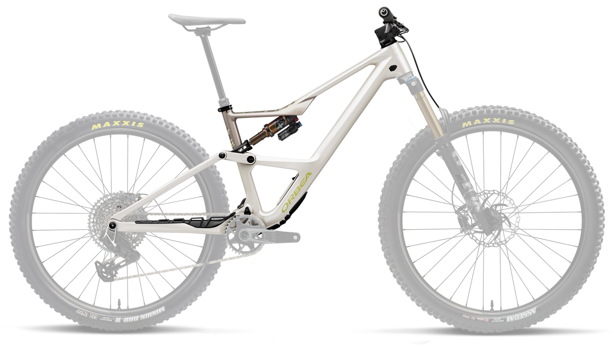 Orbea Cuadro Occam OMR LT+X 2P FK 2027 Ivory White/Nickel Gloss