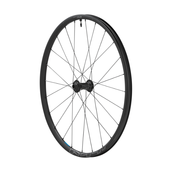 Rueda Delantera Shimano WH-MT601-TL-F15-B-275 Freno Disco Center Lock 15x110mm Negro