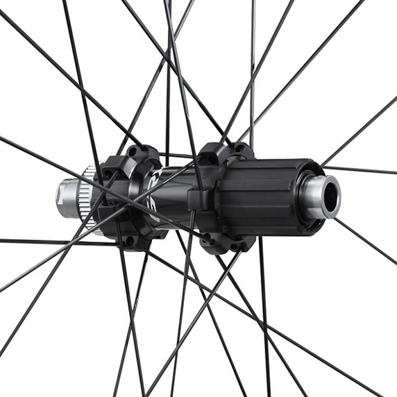 Rueda Trasera Shimano GRX WH-RX870-TL-R12-700C 11/12v Freno Disco Center Lock Negro #2