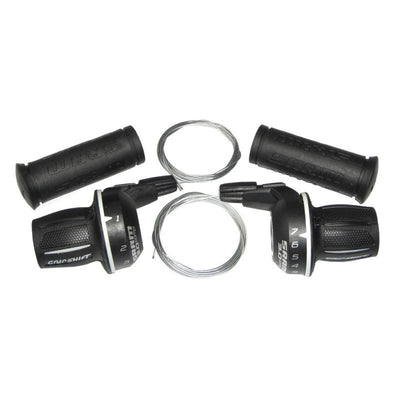 Juego Mandos Sram Grip Shift 3.0 Comp 7v Negro