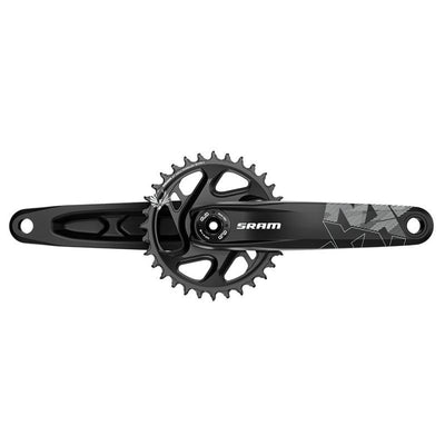 Juego Bielas/Plato Sram NX Eagle X-Sync2 Dub Fat Bike 4" DM 30d 11/12v Sin Cazoletas 170mm Negro