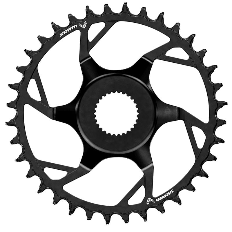 Plato E-BIKE Sram T-Type Direct Mount CL55 Bosch DU38 12v Acero Negro