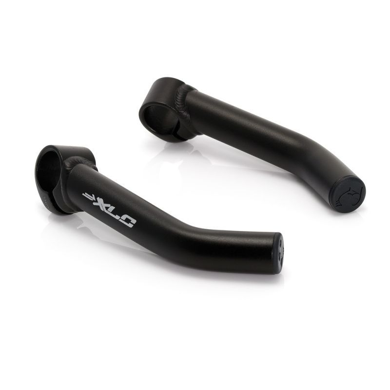 XLC BE-A01 Acoples Manillar Curvos Aluminio Negro Mate