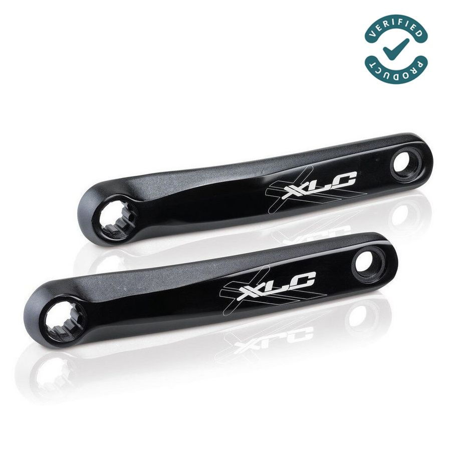 Xlc CR-E01 Juego Bielas Sistemas Bosch M15 Negro
