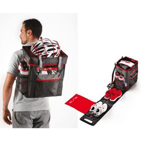 Mochila Elite Tri Box Especial Triatlón Rojo/Negro