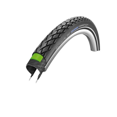 Cubierta Schwalbe Marathon 18x1.65 Greenguard HS420 Twinskin Performance Line Endurance Rigida Negro