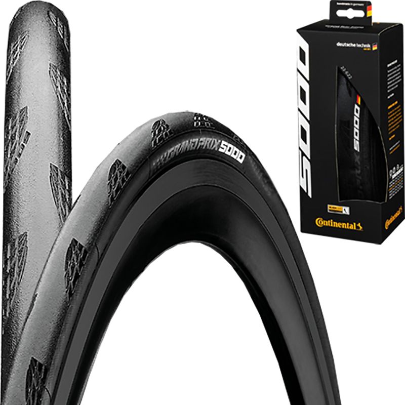 Cubierta Continental Grand Prix 5000 700 Plegable Negro #2