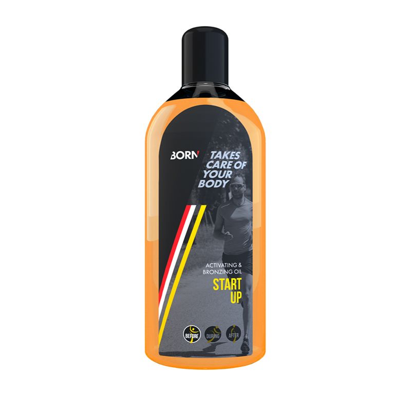 Aceite de Masaje Born Start Up 200ml Negro/Naranja