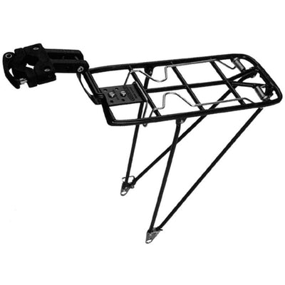 Portaequipajes Trasero Pletscher Quick Rack 28 Negro Con Puntales Largos