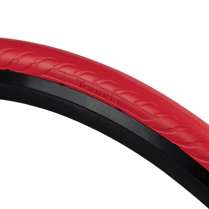 Cubierta Tannus New Slick 700x25 Hard Rojo