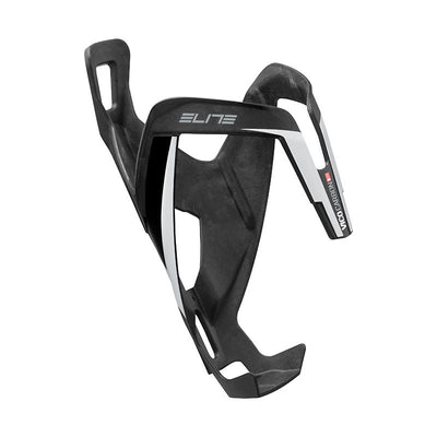 Portabidon Elite Vico Carbono Negro Mate Blanco
