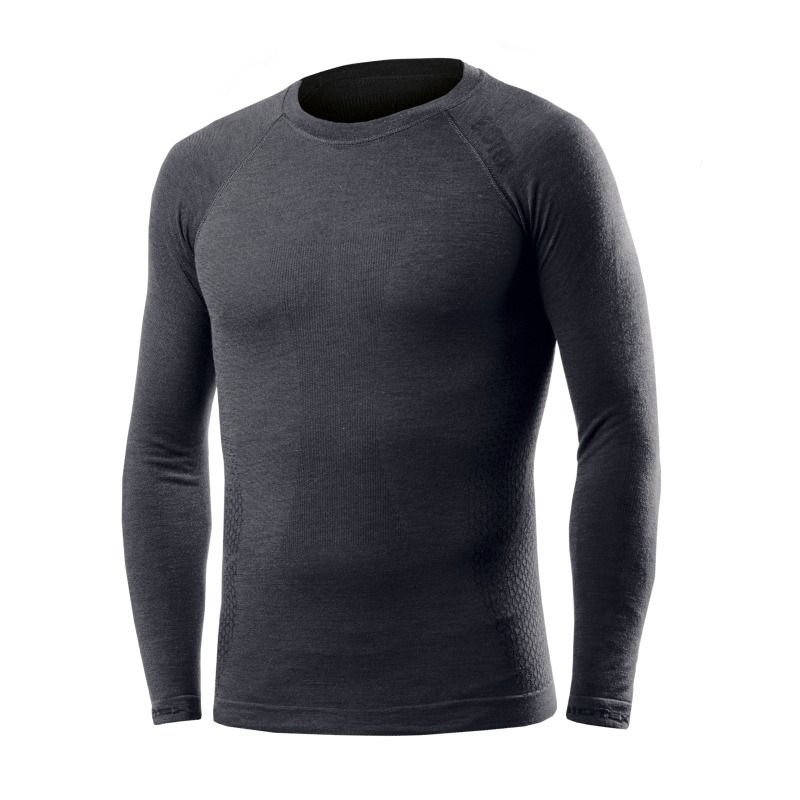 Camiseta Interior Biotex Manga Larga Merino Gris
