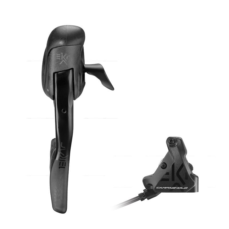 Maneta Freno Campagnolo Ekar Ergopower Izquierda Hidráulico Disco 140mm Pinza Delantera Flat Mount Negro