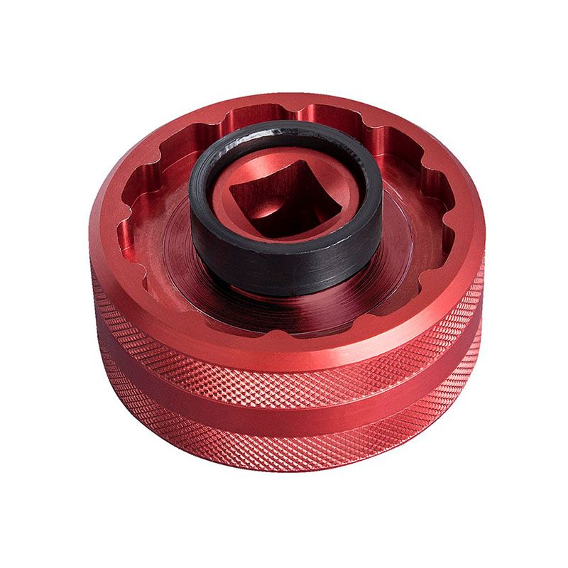 Llave Unior Cartucho Pedalier Praxis/Dub T47 1/2 Rojo