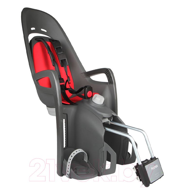 Portabebé Hamax Zenith Relax Cuadro Gris/Rojo