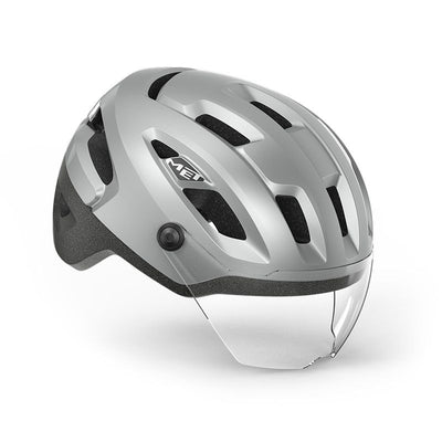 Casco Met Intercity Mips Silver Reflective Mate