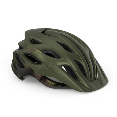Casco Met Poison Mips Green Iridescent Mate