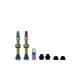 Juego Valvulas Muc-Off V2 Tubeless 44mm Arcoiris